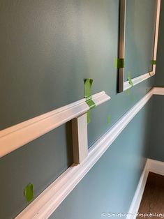 How to Add Picture Frame Molding to a Room - Southern Hospitality Ceiling Accent Ideas, Molding Lighting, Living Room Design Diy, Ceiling Molding, Parisian Wall, Formal Living Room Decor, Picture Frame Moulding, Wainscoting Styles