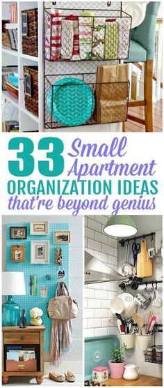 small apartment organization ideas that are beyond genius