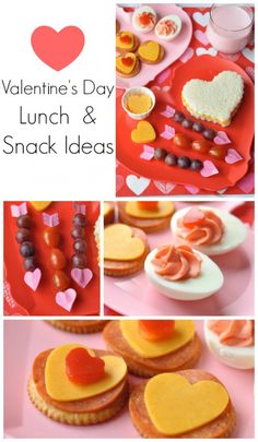 valentine's day lunch and snack ideas