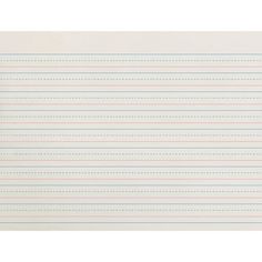 a piece of lined paper with pink and blue lines on it, in front of a white background