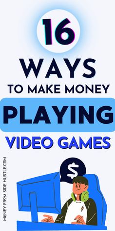 games for money Streaming Ideas, Make Money Playing Games, Game Tester Jobs, Digital Nomad Jobs, Online Surveys That Pay, Play Video Games, Gaming Merchandise, Win Money