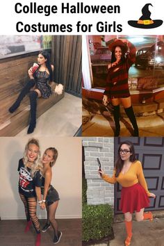 College Halloween Costume Hot Group Halloween Costumes, Diy College Halloween Costumes, Cute College Halloween Costumes, College Halloween Costume, Cheer Costumes, College Halloween Costumes, College Halloween, Easy Costumes, Halloween Costumes For Couples