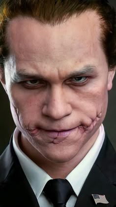 Joker Scars, Facial Scars, Joker Makeup, Prosthetic Makeup, Der Joker, Creepy Smile