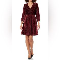 Functionality: Velvet Burnout Floral Fabrication; Pull On - No Closure. Stylish Features: V-Neck Shift Dress, Long Sleeves, Gathered At Waist, Floral Burnout Velvet Print. Fit Type: Model's Approximate Height Is 5'10" And Wears A Size 4; Sizes Vary By Approximately 1/4"; Dress Is Knee-Length Fit & Flare In A Jersey Knit Fabrication Holiday V-neck Mini Dress For Fall, Fall Holiday V-neck Mini Dress, Fitted Knee-length Tommy Hilfiger Dress, Elegant Tommy Hilfiger Knee-length Midi Dress, Tommy Hilfiger Fitted Knee-length Dress, Fall Holiday V-neck Dress, Elegant V-neck Dress For Holiday, Tommy Hilfiger Fitted Party Dress, Elegant Fitted Midi Dress By Tommy Hilfiger