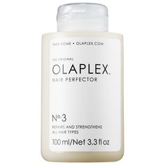 Olaplex Hair Perfector No. 3 - Olaplex | Sephora Olaplex Products, Olaplex Shampoo, Color Treated Hair, Hair Strengthening, Treated Hair, Hair Repair, Strong Hair, Hair Shampoo, Damaged Hair