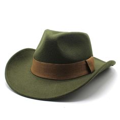 Elevate your fashion game with this retro-inspired unisex cowboy hat. The patchwork design and trendy style add a unique and fresh edge to your look. Made with high-quality cotton, polyester, and wool, this hat is suitable for all seasons. With its multifunctional feature, it can be styled in various ways to complement different outfits and occasions. Don't miss out on this stunning and versatile hat with a wide brim to enhance your style.Specifications Style: Formal Pattern Type: Patchwork Orig Winter Top Hat For Western-themed Events, Retro Short Brim Hat For Western-themed Events, Retro Wide Brim Hat For Fall, Trendy Short Brim Hat, Casual Wide Brim Top Hat For Rodeo, Retro Wide Brim Fedora For Fall, Casual Hat Bands For Country Events, Retro Curved Brim Hat For Fall, Casual Felt Hat For Western-themed Summer Events