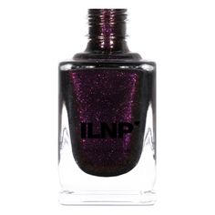 ILNP Bewitched - Blackened Eggplant Shimmer Nail Polish Ilnp Nail Polish, Color Whisper, Shimmer Nail Polish, Nail Shimmer, Find Beauty, Eggplant, You Nailed It, Nail Polish, Nail Art