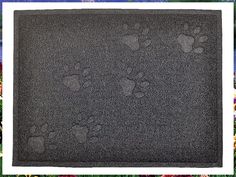 DM Cat Litter Box Debris Catcher Mat,Kitty Scatter Control Rug,16x12 Inches,5 Colors Available (Black) Cat Litter, Litter Box, Pet Supplies, Kitty, Rug