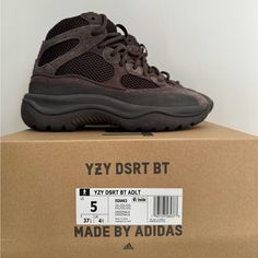 Excellent Condition. Never Worn. Box Included. Yeezy Shoe Lace, Adidas Yeezy Box, Yeezy Desert Boots, Funny Text Memes, Yeezy Boots, Shoes Yeezy, Trendy Shoes Sneakers, Text Memes, Yeezy Shoes