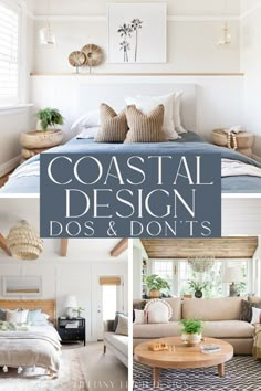 coastal design dos and don'ts for the bedroom, living room or dining area