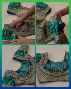 Blouse Seelevs Design, Long Border Blouse Designs, Patchwork Blouse Designs Latest, Pattu Sari Blouse Designs Latest, Pattu Blouse Designs Latest Without Work, Blauj Dizain New, हलव्याचे दागिने, Blouse Modal, Latest Fashion Blouse Designs