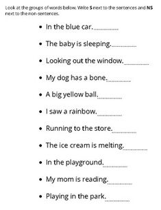 the worksheet for reading and writing words with pictures on it, including an image of