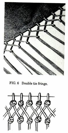 the diagram shows how to tie different types of ropes in order to keep them from falling