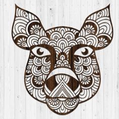 3d Layer Animal Face Laser Cut Download our Free Laser Cut SVG Files for your Laser Projects. Compatible with Glowforge and other Laser Machines. Commercial Use Included.