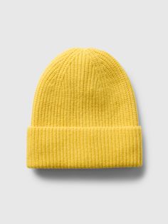 Supersoft cotton-blend ribbed knit beanie.  For more fit and sizing info, check out our Size Guide. Ribbed Knit Beanie, Plush Yarn, Everyday Luxury, Everyday Luxuries, Knit Hat, Toddler Gifts, Knit Beanie, Knitted Hats, Baby Toddler