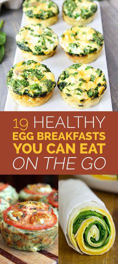 healthy egg breakfasts you can eat on the go