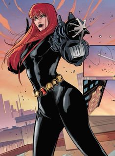 Marvel Female Characters Comic Art, Black Widow Marvel Wallpaper, Black Widow Cartoon, Marvel Art Comics, Marvel Comics Panels, Red Hair Characters Cartoon, Natalia Romanova Comic, Marvel Women Comic, Marvel Silk