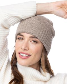 Stay warm and effortlessly refined with our Cashmere Wide Rib Cuffed Hat, crafted from the finest cashmere for unmatched softness and comfort. The wide rib texture brings an elevated touch, while the cuffed design ensures added warmth around your ears. Whether you style it slouchy for a relaxed look or with a folded cuff for a more classic fit, this versatile cashmere hat is the perfect accessory for cold weather. A true winter essential, it combines timeless style with the unmatched quality you Cashmere Hat, True Winter, Womens Cashmere, Winter Essentials, Stay Warm, Timeless Style, Cold Weather, Timeless Fashion, Cashmere