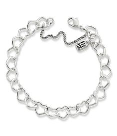 James Avery Sterling Silver Connected Hearts Charm Bracelet | Dillard's Charm Bracelet Tattoo, Valentines Basket, James Avery Charm Bracelet, Hat Charms, James Avery Bracelet, James Avery Rings, Charm Bracelets For Girls, Sterling Silver Jewelry Bracelets, James Avery Charms