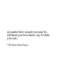 a quote from the better man project