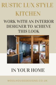 a kitchen with an interior designer to achieve it's look in your home book