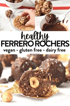 healthy ferreto roches vegan gluten free dairy free