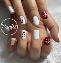 Navidad Nails, Reindeer Nails, Glitter Nails Acrylic, Christmas Handmade, Shakira, Holiday Nails, Christmas Nails, Glitter Nails, Handmade Christmas