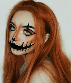 Halloween Makeup Ideas For Women, Creepy Makeup, Halloween Beauty, Halloween Makeup Ideas