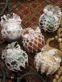 an old fashioned christmas ornament book