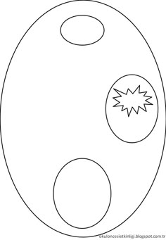 a black and white drawing of an object with two circles on it, one circle is half