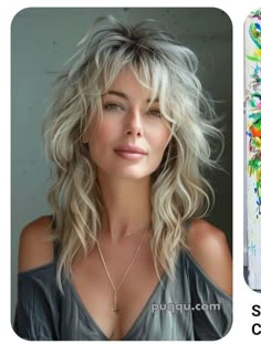 Mullet Haircuts, Long Shag Hairstyles, Long Wolf Cut, Timeless Looks, Haircuts For Women Over 50, Bangs Long, Gorgeous Hairstyles