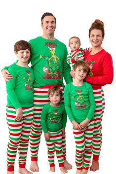 PRICES MAY VARY. 100% OFFICIALLY LICENSED DR. SEUSS GRINCH PAJAMAS, GUARANTEED!!: MJC specializes in high-quality, officially licensed children’s and adult sleepwear Featuring everything from classic holiday cartoon characters like The Grinch to superheroes, and all the newest, most popular movie, toy, and television characters in between. MATCHING FAMILY SET OF MENS, WOMENS, BOYS, GIRLS, TODDLERS, AND BABIES SIZES: These Dr. Suess The Grinch Who Stole Christmas pajama sets are perfect for the w The Grinch Who Stole Christmas, Grinch Pajamas, Dr Seuss Grinch, Baby Grinch, Grinch Who Stole Christmas, Holiday Cartoon, Matching Family Christmas Pajamas, Merry Grinchmas, Green Long Sleeve Shirt