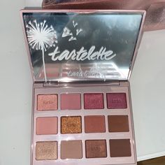 Brand New, Box Included Never Used Before Tarte Juicy Palette! Beautiful Pink, Champagne And Bronze Shades. Some Shades Cracked A Little During Transit. Great For Gifting! Palette Color, Tarte Makeup, Pink Champagne, Makeup Brands, Makeup Eyeshadow, Eyeshadow Palette, Womens Makeup, Champagne, Shades