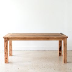 Breadboard Farmhouse Dining Table in Reclaimed Oak / Clear Plank Dining Table, Modern Farmhouse Dining Table, Breadboard Ends, Reclaimed Dining Table, Barnwood Table, Timber Dining Table, Plank Table, Farmhouse Style Furniture, Dining Table Online