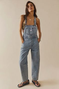 Levi's Vintage Overalls | Free People Levis Overalls, Free People Overalls, Vintage Overalls, Overall Outfit, Overalls Outfit, Overalls Women, Indie Fashion, Boho Clothing, Vintage Levis