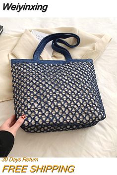 Shipping: Worldwide Express Shipping AvailableDelivery time: 🚚7-15Days Fast ShippingReturns: Fast refund,💯100% Money Back Guarantee.Brand Name: XZANOrigin: Mainland ChinaCN: HebeiLining Material: PolyesterPlace Of Origin: HE BEI ProvincePlace Of Origin: HE BEI ProvinceShape: Casual ToteMain Material: PolyesterStyle: FashionClosure Type: zipperOccasion: VersatileModel Number: women weave beach bagPattern Type: SolidInterior: Cell Phone PocketGender: WOMENDecoration: Hollow OutDecoration: big sh Small School Bags, Woven Beach Bags, Womens Messenger Bag, New In Fashion, Small Shoulder Bags, Handbag Outfit, Girls Purse, Woman Weaving, Side Bags