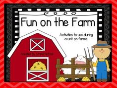 fun on the farm activities to use during a unit on farms