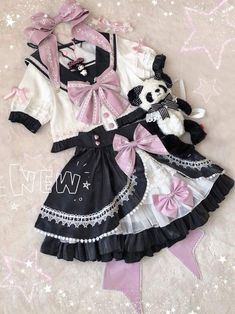 Out Of Service, Pastel Goth Fashion, Kawaii Dress, Top Skirt Set, Sweet Lolita, Swaggy Outfits, Goth Outfits, Alternative Outfits