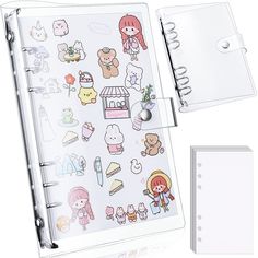 PRICES MAY VARY. A5 Paper Size: the shell of the sticker collecting album is about 9 x 7 inches/ 24 x 17 cm, and the paper size is approx. 8.3 x 5.7 inches/ 21 x 14.5 cm; The compact and portable size make it easy for you to carry, like taking to school or travel; There are also enough blank areas for your writing or pasting needs Quality and Reusable: the sticker collection book is made of quality paper with thick and smooth surface, which enables you to paste and peel the stickers easily; The Sticker Collection Book, Collecting Stickers, Shell Sticker, Reusable Sticker Book, Buy Stickers, Free Printable Stickers, Sticker Storage, Bee Sticker, Price Sticker