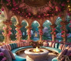 Dnd Locations, Floral Arches, Dream Photo, Photoshoot Backdrops, Witchy Aesthetic, Castle House, Classy Tattoos, Fantasy House