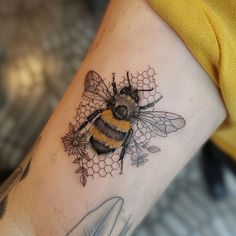 Bumble Bee Tattoo Vector Collection Whimsical Bee Tattoo, Insect Tattoo Design, Bee Tattoos For Women, Honey Bee Tattoo Ideas, Bumblebee Tattoo, Tattoo Bee, Queen Bee Tattoo