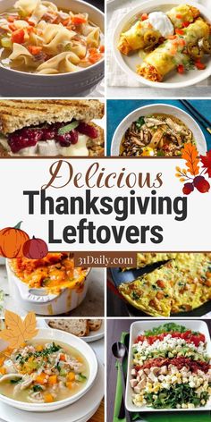 delicious thanksgiving leftovers that are easy to make