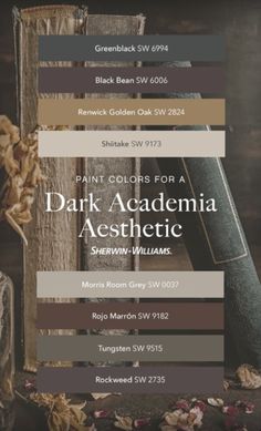 an advertisement for the dark academy astraltic show with books, flowers and candles