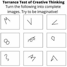 the four different types of symbols are shown in this worksheet, which shows how to