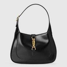 Gucci Sac à épaule Jackie 1961 petite taille Minimalist Bags, Slouchy Hobo Bag, Baguette Bags, Sacs Tote Bags, Genuine Leather Handbag, Black Purses, Small Shoulder Bag, Bag Women, Gucci Jackie Bag