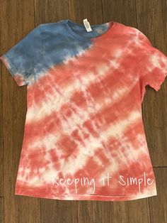 the fourth of july tie dye shirts