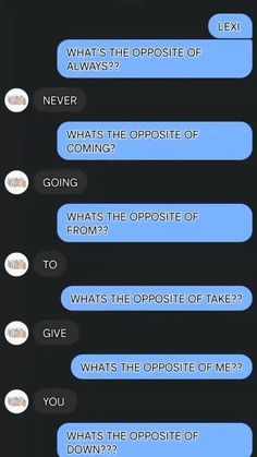 two texts are shown with the same message in each one's speech bubble, which is