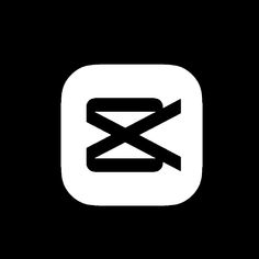 a black and white icon with the letter x in it's center, on a dark background