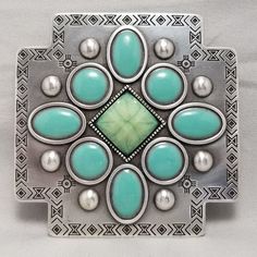 Vintage Belt Buckle Ariat Unisex Women's Cross Teal Rhinestones Native. Beautiful buckle, and kind of heavy. Fits a 1-1/2" belt. Vintage Belt Buckles, Vintage Belt, Vintage Belts, Suspender Belt, Belt Buckle, Belt Buckles, Accessory Gift, Buckle, Thing 1