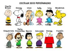 an image of a group of people that are in the style of peanuts and charlie brown